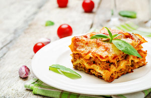 Lasagna con ragù di pollo